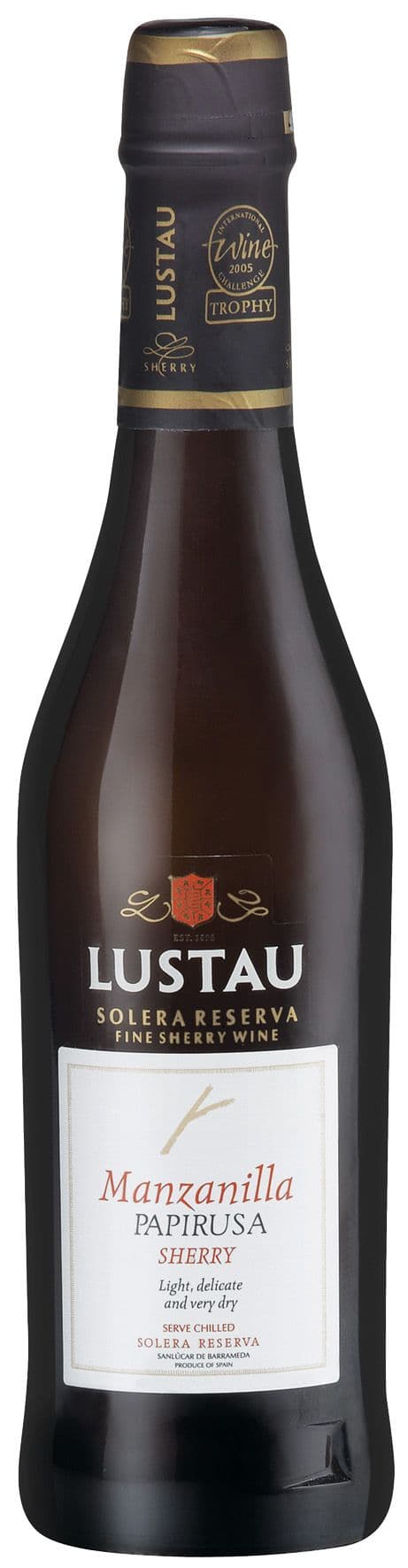Emilio Lustau - Manzanilla Papirusa Solera Reserva NV