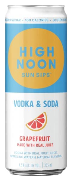 High Noon Vodka & Soda