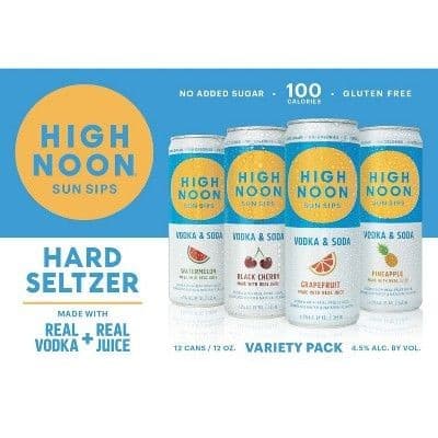 High Noon - Sun Sips Hard Seltzer Variety Pack