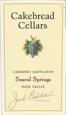 Cakebread Winery - Suscol Springs 2018