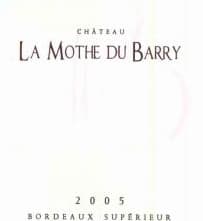 Chateau La Mothe du Barry - Bordeaux Superieur NV