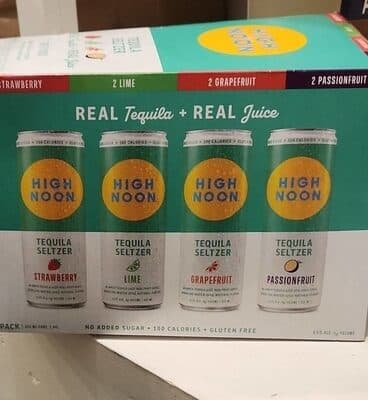 High Noon Tequila Seltzer Variety