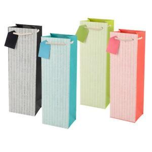 Herringbone Wine Bags - Assorted Gift Bags